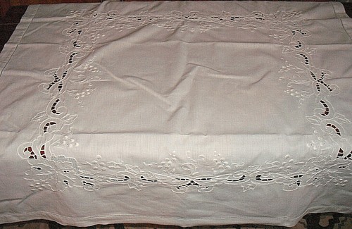 Ancienne nappe thè - ancienne,
