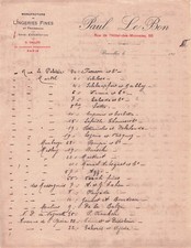 BRUXELLES lingere LE BON 1910