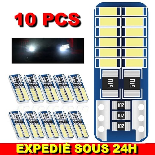 10pcs ampoules t10 w5w - ,