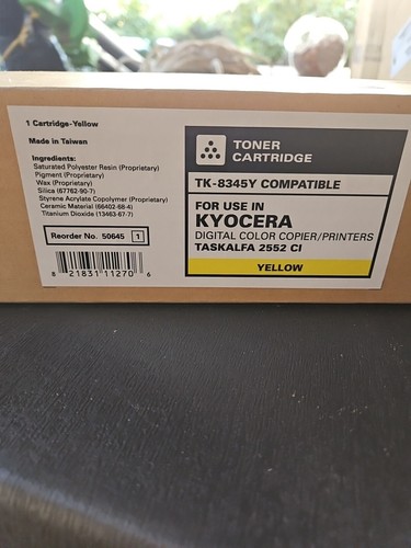 Cartouche toner jaune - cartouche,