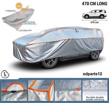Bâche de Protection Voiture SUV Housse Doublure Anti-grêle Imperméable * L 470cm