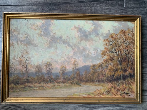 Tableau huile sur - huile,