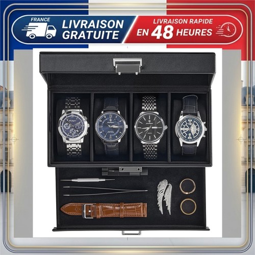 Boîte bijoux montres 2 - bijoux,