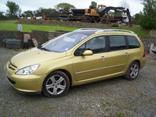"Breaking" Peugeot 307 SW Estate 2.0HDI (90) Used road wheel bolt "Spares"