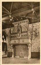 Leuven - Leuven - City Hall - Stone fireplace on the first floor