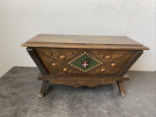 Ancienne boîte coffret - ancienne, bois