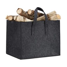 Panier à bûches de bois en