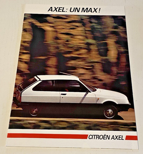 Brochure vente citroen - vente,