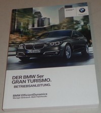 Owners Manual BMW 5 Series Gran Turismo F07 520d-550i xDrive status 02/2014