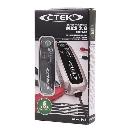 Ctek chargeur batterie - chargeur, 3.8