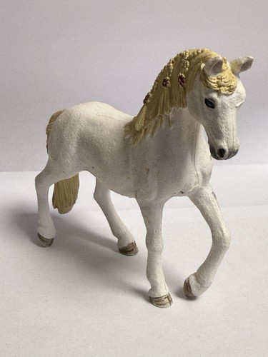 Schleich figurine cheval blanc - figurine,