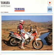 Fiche Moto : YAMAHA XT 660 Z