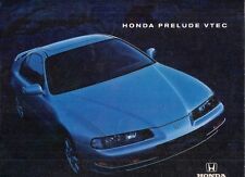 Honda Prelude 2.2 VTEC 1993-1994 UK Market Sales Brochure