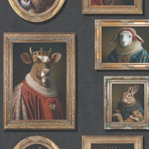 Papier peint muriva animaux - muriva,