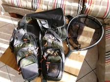 Gilet de pêche en maille à