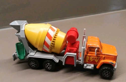 Camion jaune majorette béton - jaune,