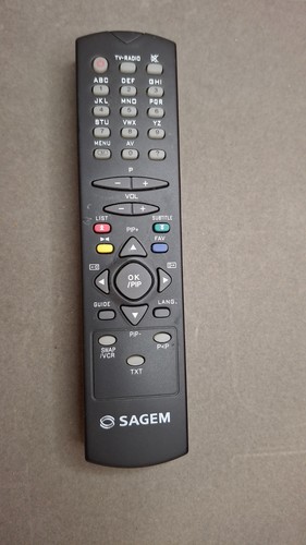 Télécommande vintage sagem - télécommande,