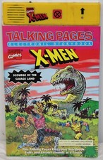1995 Talking Pages Electronic Comic Book Marvel X-Men XMEN Scourge Savage Land