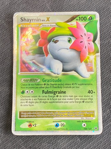 Carte pokémon shaymin niv - pokémon,