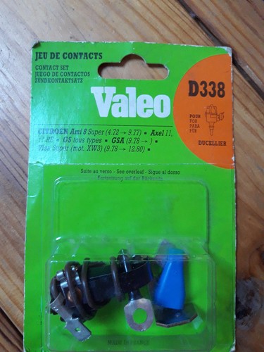 Jeu contacts rupteur - contacts,