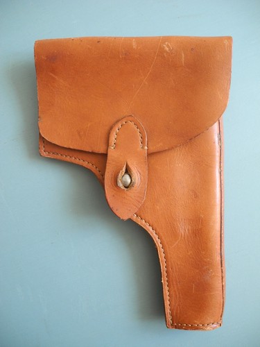 Militaria étui cuir - militaria,