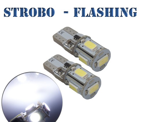 Ampoules w5w t10 - w5w, blanc