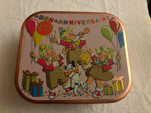 Boite métal biscuit les