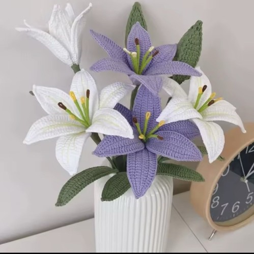 Fleurs crochet version - fleurs,