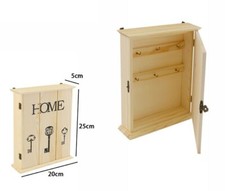 X Cassette Porte-Clés Bois 6