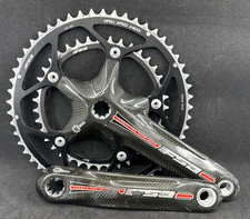 FSA Carbon Pro Team Issue ISIS Drive 172.5mm 53/39 10-Speed Double Crankset