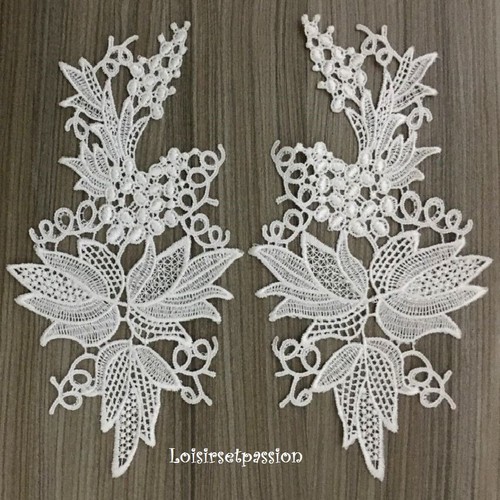 Lot appliques dentelle - de,