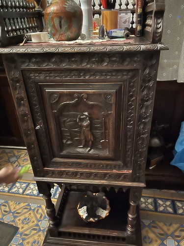 Meuble rangement bois - en,
