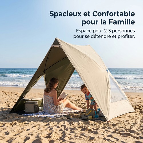 Tente pop plage upf50 - de, upf50+