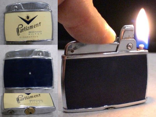 Briquet ancien pub cigarette - -,