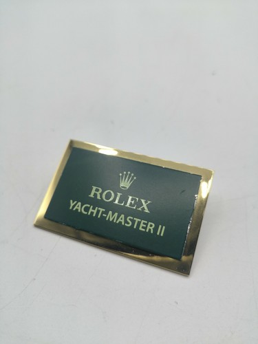 Rolex plate targa - yacht, master