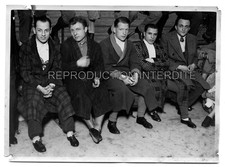 PHOTO MEURISSE - CYCLING - 1930 - A SKEWER OF TRACK CHAMPIONS