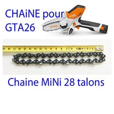Chaîne mini tronçonneuse PM3