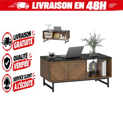 Homcom table basse - homcom, 100
