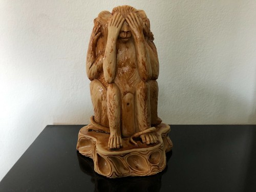 Statuette les singes la - statuette,