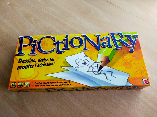 Jeu pictionary mattel - jeu,