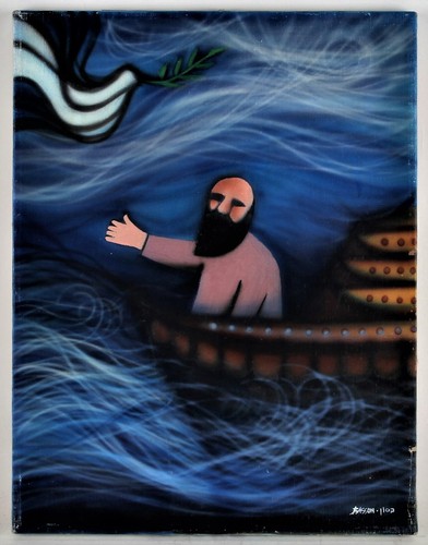 Noah retour de la colombe - le,