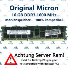 16 Go RDIMM ECC DDR3-1600 Dell