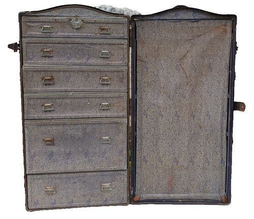 Malle cabine voyage - malle,