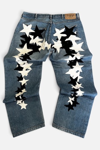 Jean vintage patchwork - jean,