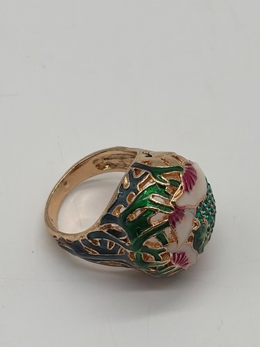 Bague dôme vintage orientale