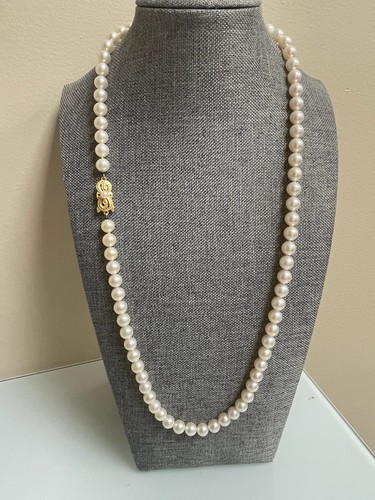 Mikimoto 18k yellow gold - mikimoto,