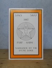 BELGIQUE MONS FRANC MACONNERIE