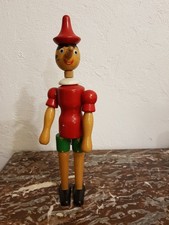 PINOCCHIO en bois articulé  31 cm (Vintage)