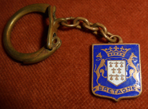 Porte clés émaillé laiton - porte-clés,