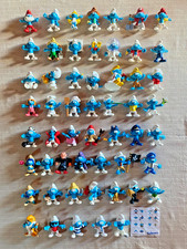 Lot de 54 figurines Schtroumpfs Mcdo de 2018, Smurf, puffi, schlumpf